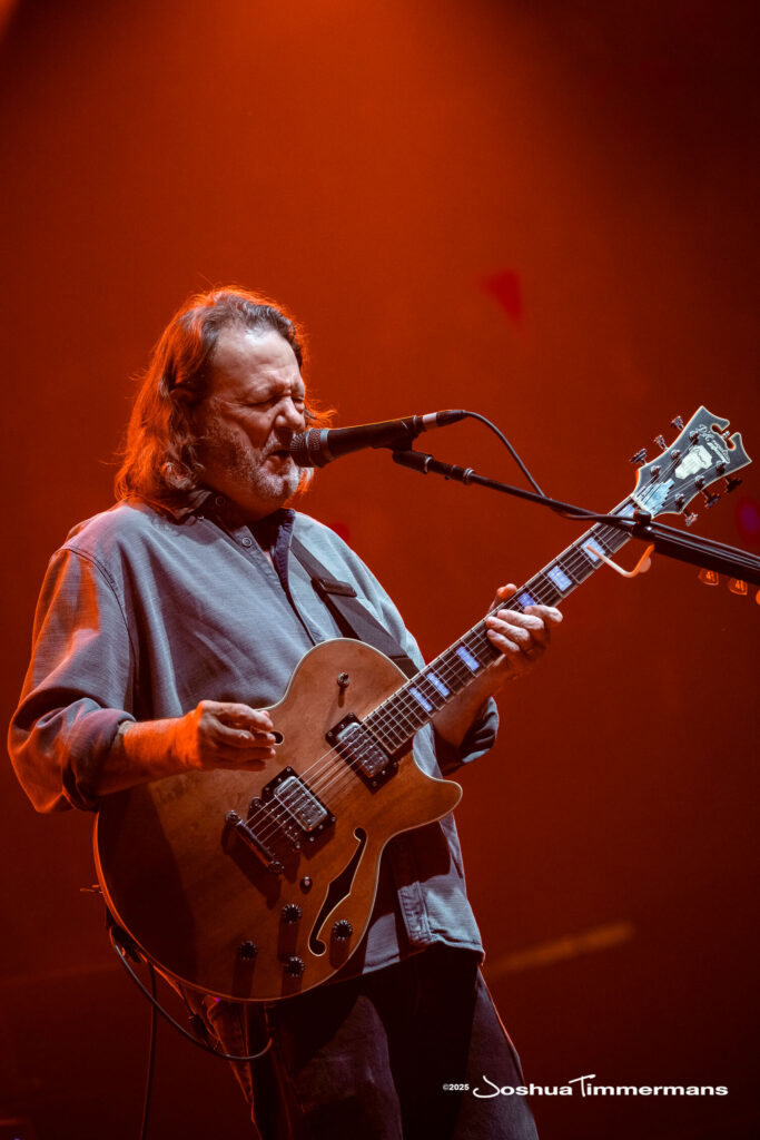 A moment from the Widespread Panic July 25, 2025 performance in Asheville, NC