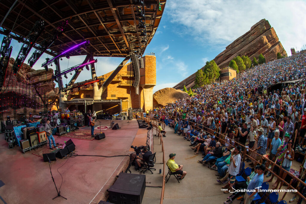 Photo from Widespread Panic&#039;s show at Red Rocks Amphitheatre in Morrison, CO on Sunday, June 29, 2025
