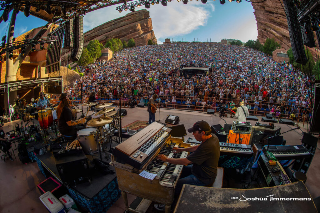 Photo from Widespread Panic&#039;s show at Red Rocks Amphitheatre in Morrison, CO on Sunday, June 29, 2025
