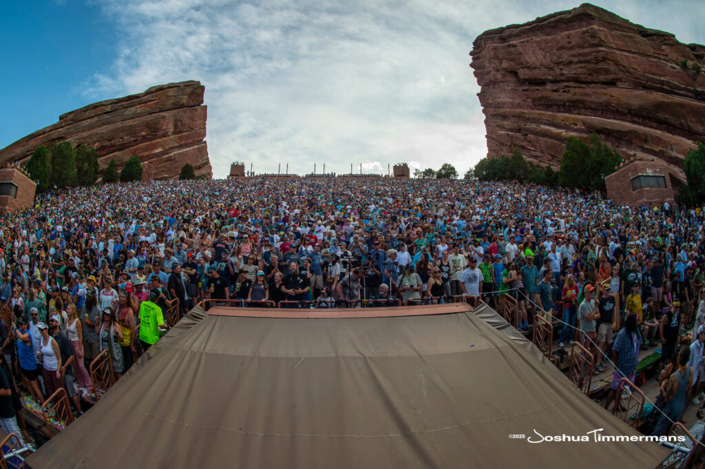 Photo from Widespread Panic&#039;s show at Red Rocks Amphitheatre in Morrison, CO on Sunday, June 29, 2025