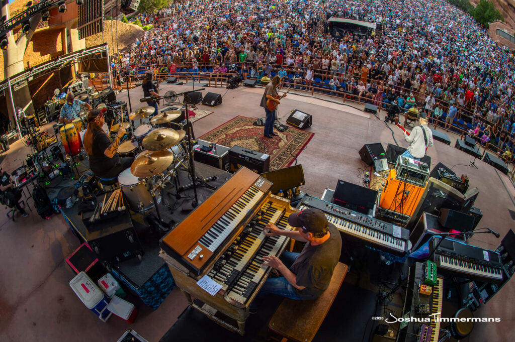 Photo from Widespread Panic&#039;s show at Red Rocks Amphitheatre in Morrison, CO on Sunday, June 29, 2025