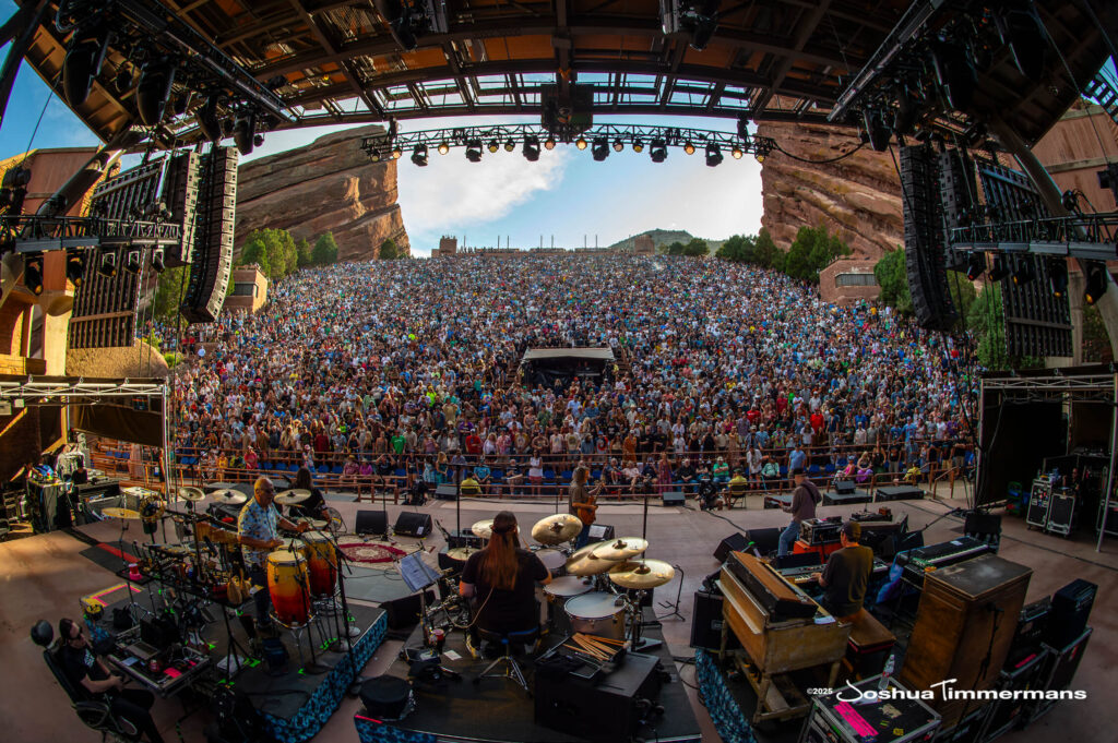 Photo from Widespread Panic&#039;s show at Red Rocks Amphitheatre in Morrison, CO on Sunday, June 29, 2025