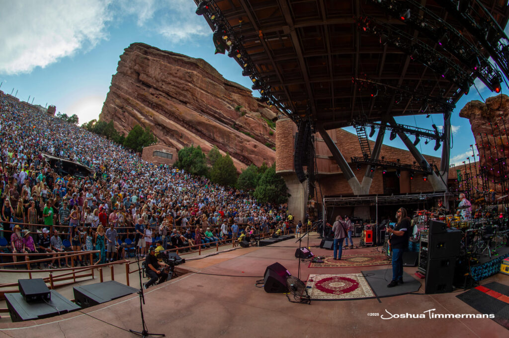 Photo from Widespread Panic&#039;s show at Red Rocks Amphitheatre in Morrison, CO on Sunday, June 29, 2025