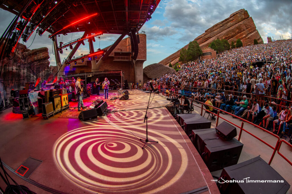 Photo from Widespread Panic&#039;s show at Red Rocks Amphitheatre in Morrison, CO on Sunday, June 29, 2025