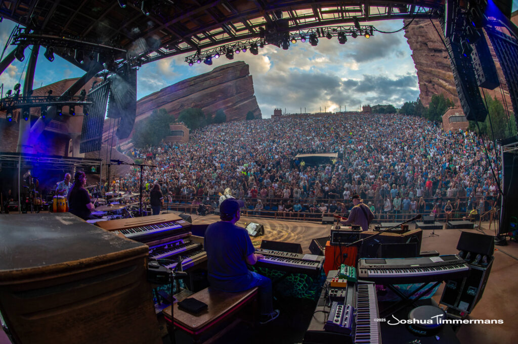 Photo from Widespread Panic&#039;s show at Red Rocks Amphitheatre in Morrison, CO on Sunday, June 29, 2025