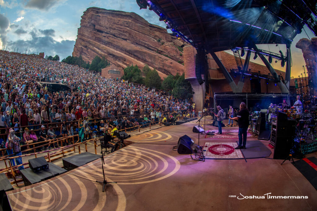 Photo from Widespread Panic&#039;s show at Red Rocks Amphitheatre in Morrison, CO on Sunday, June 29, 2025