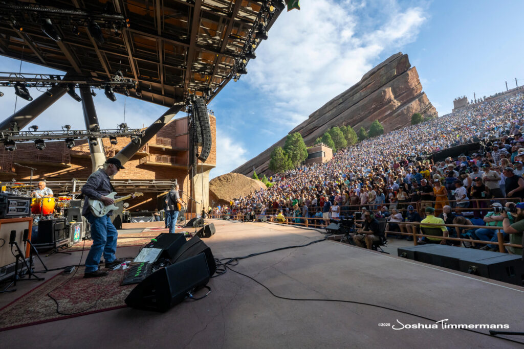 Photo from Widespread Panic&#039;s show at Red Rocks Amphitheatre in Morrison, CO on Sunday, June 29, 2025