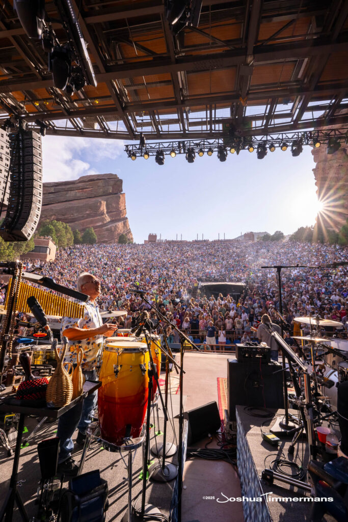 Photo from Widespread Panic&#039;s show at Red Rocks Amphitheatre in Morrison, CO on Sunday, June 29, 2025