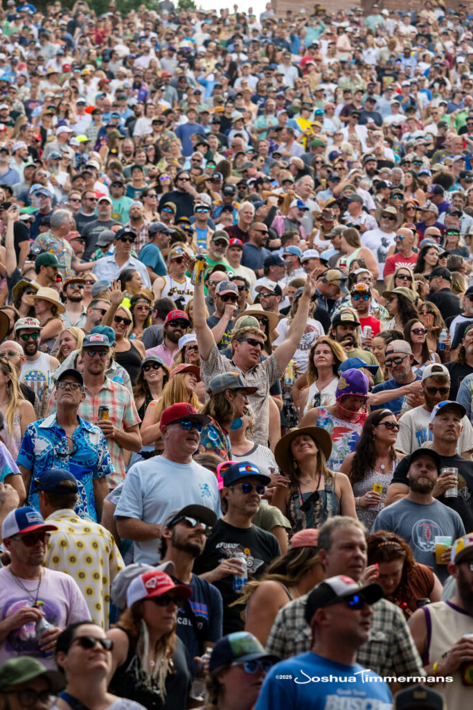Photo from Widespread Panic&#039;s show at Red Rocks Amphitheatre in Morrison, CO on Sunday, June 29, 2025