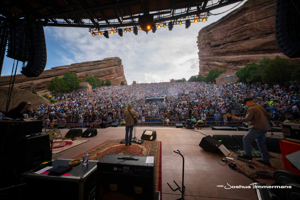 Photo from Widespread Panic&#039;s show at Red Rocks Amphitheatre in Morrison, CO on Sunday, June 29, 2025