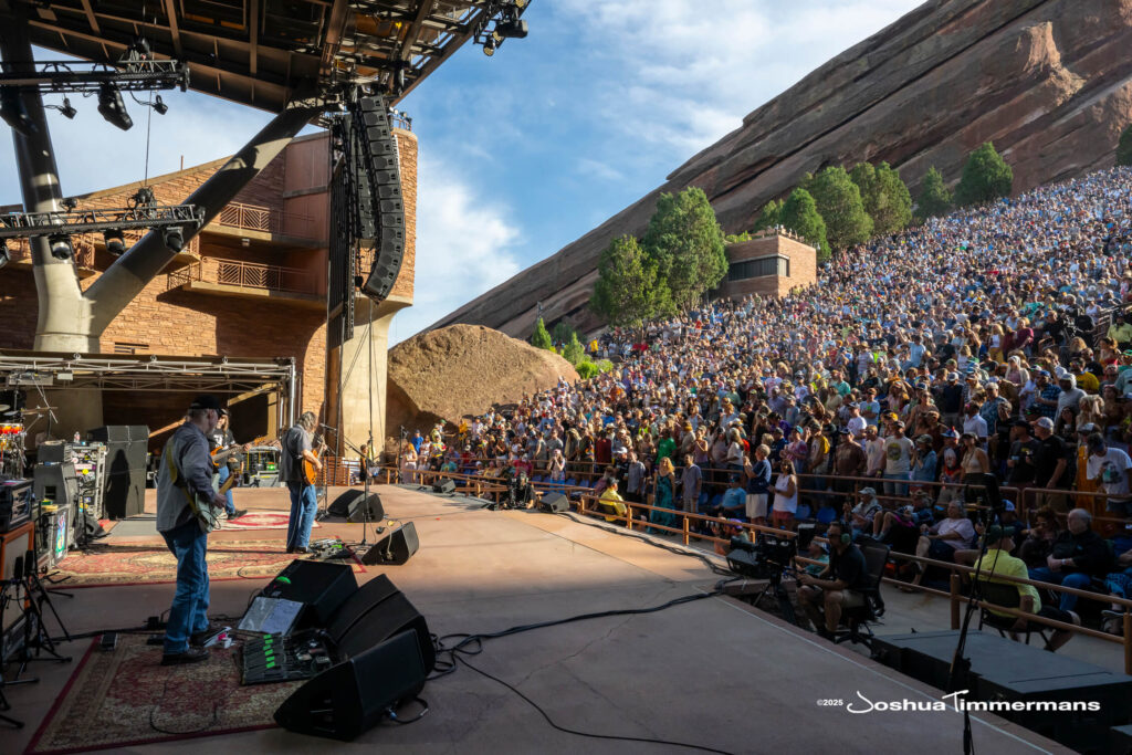 Photo from Widespread Panic&#039;s show at Red Rocks Amphitheatre in Morrison, CO on Sunday, June 29, 2025