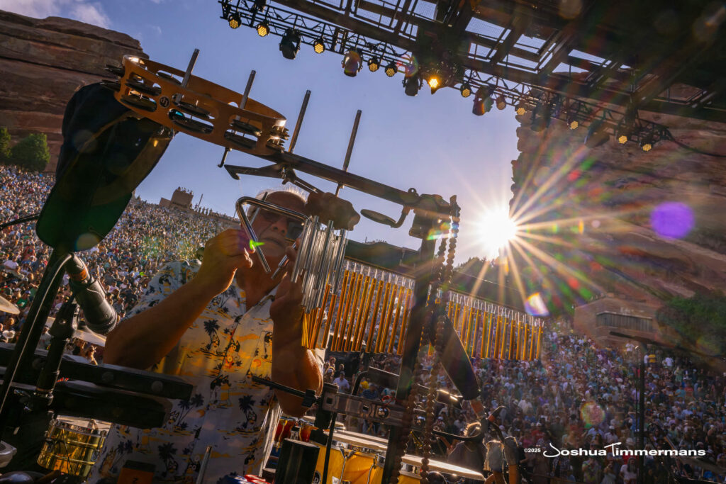 Photo from Widespread Panic&#039;s show at Red Rocks Amphitheatre in Morrison, CO on Sunday, June 29, 2025