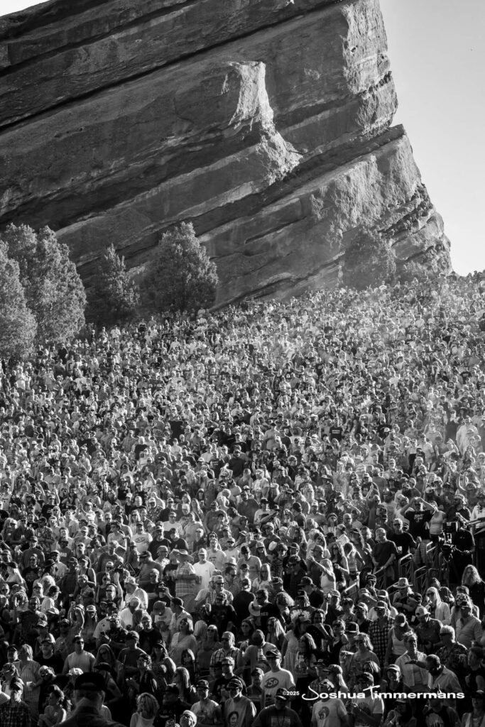 Photo from Widespread Panic&#039;s show at Red Rocks Amphitheatre in Morrison, CO on Sunday, June 29, 2025