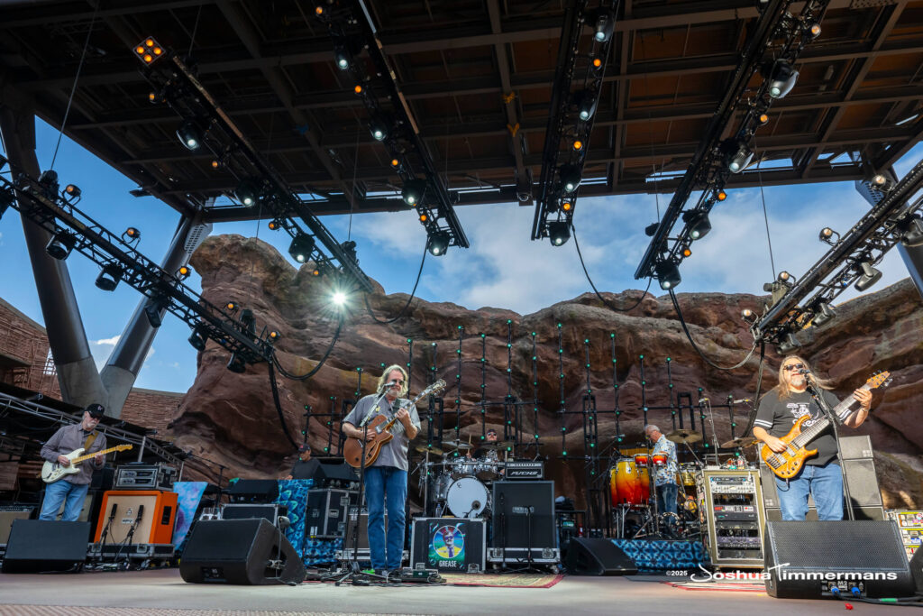 Photo from Widespread Panic&#039;s show at Red Rocks Amphitheatre in Morrison, CO on Sunday, June 29, 2025