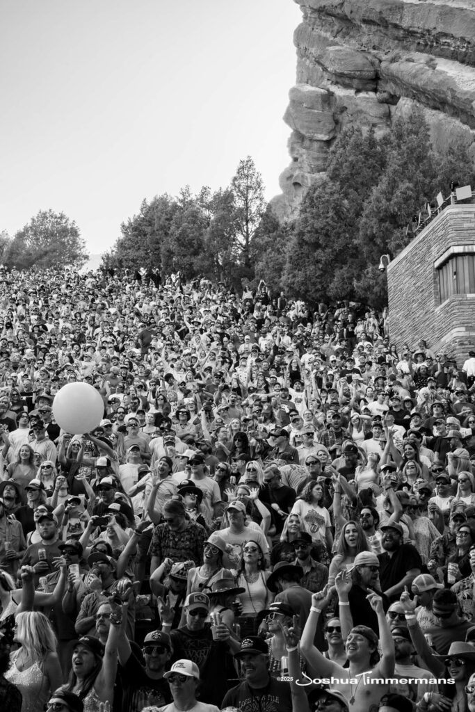 Photo from Widespread Panic&#039;s show at Red Rocks Amphitheatre in Morrison, CO on Sunday, June 29, 2025