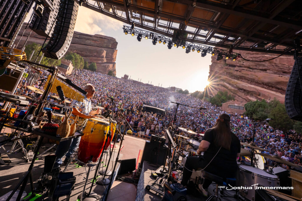 Photo from Widespread Panic&#039;s show at Red Rocks Amphitheatre in Morrison, CO on Sunday, June 29, 2025