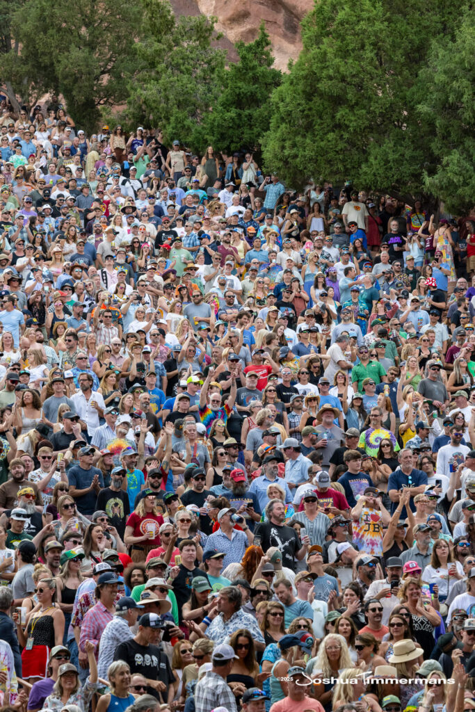 Photo from Widespread Panic&#039;s show at Red Rocks Amphitheatre in Morrison, CO on Sunday, June 29, 2025