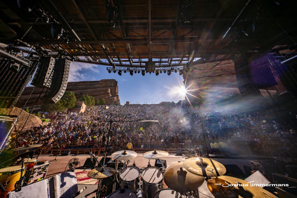 Photo from Widespread Panic&#039;s show at Red Rocks Amphitheatre in Morrison, CO on Sunday, June 29, 2025