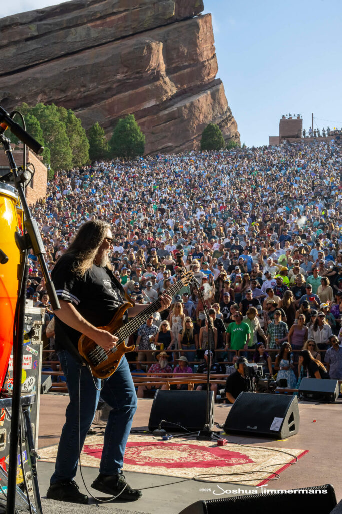 Photo from Widespread Panic&#039;s show at Red Rocks Amphitheatre in Morrison, CO on Sunday, June 29, 2025