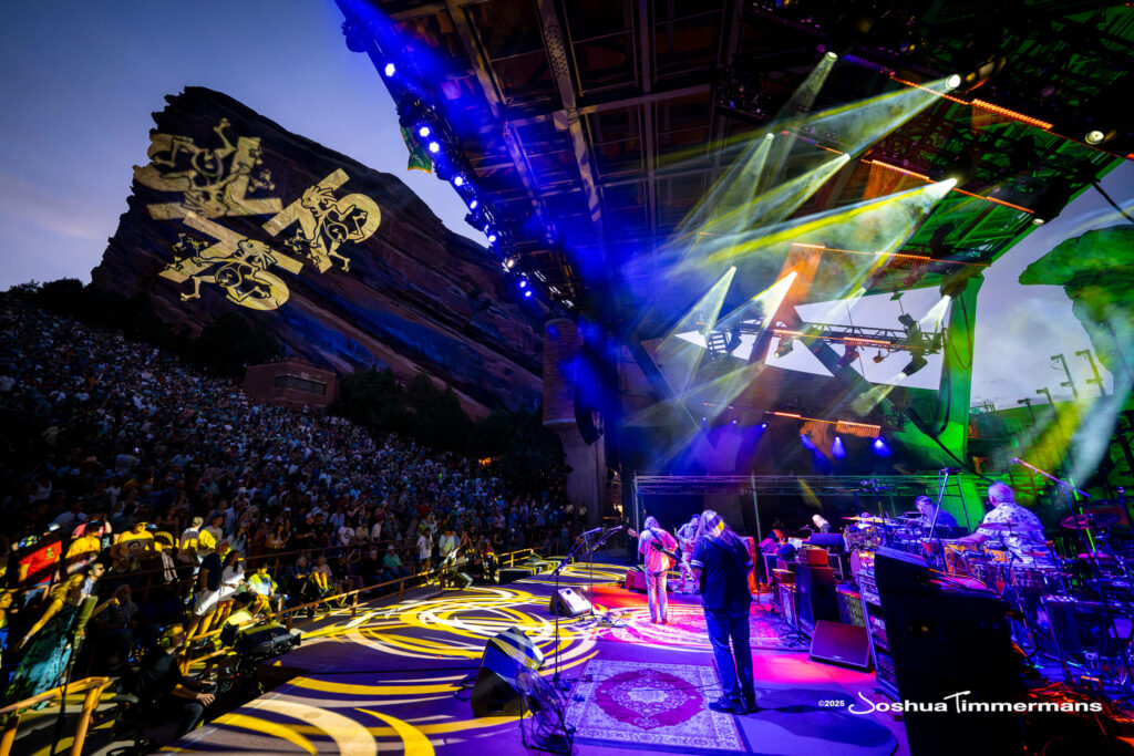 Photo from Widespread Panic&#039;s show at Red Rocks Amphitheatre in Morrison, CO on Sunday, June 29, 2025