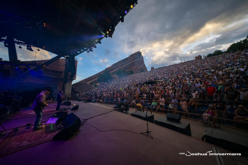 Photo from Widespread Panic&#039;s show at Red Rocks Amphitheatre in Morrison, CO on Sunday, June 29, 2025