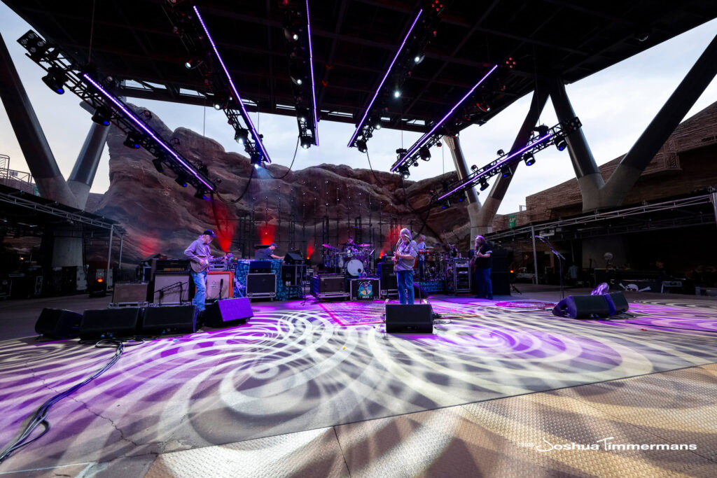 Photo from Widespread Panic&#039;s show at Red Rocks Amphitheatre in Morrison, CO on Sunday, June 29, 2025