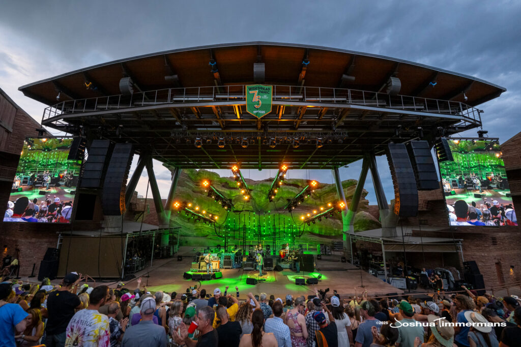 Photo from Widespread Panic&#039;s show at Red Rocks Amphitheatre in Morrison, CO on Sunday, June 29, 2025