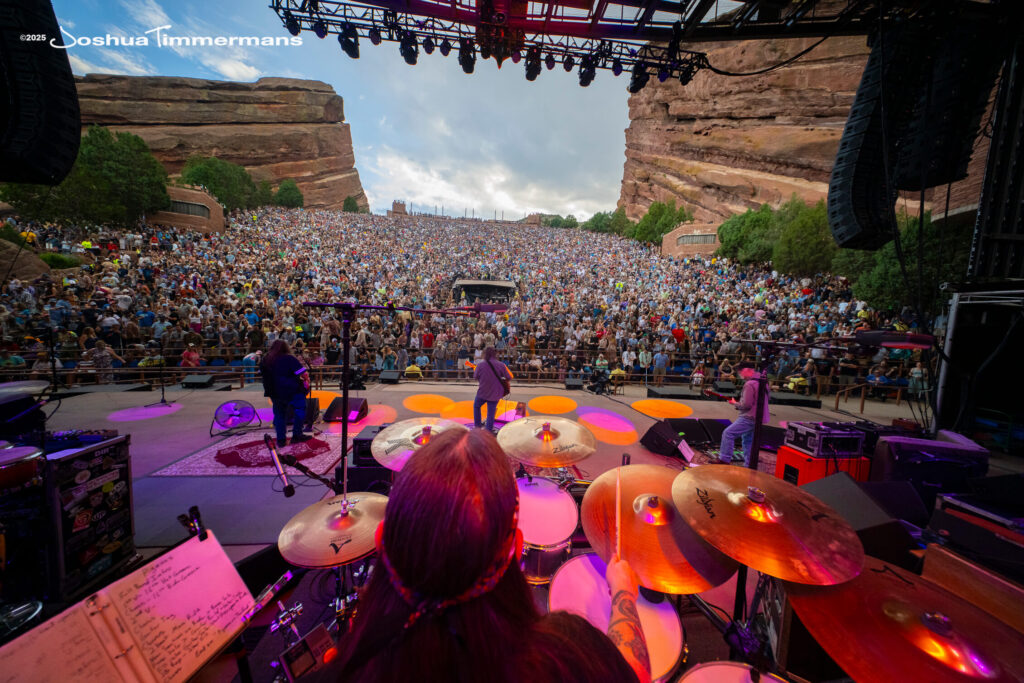 Photo from Widespread Panic&#039;s show at Red Rocks Amphitheatre in Morrison, CO on Sunday, June 29, 2025