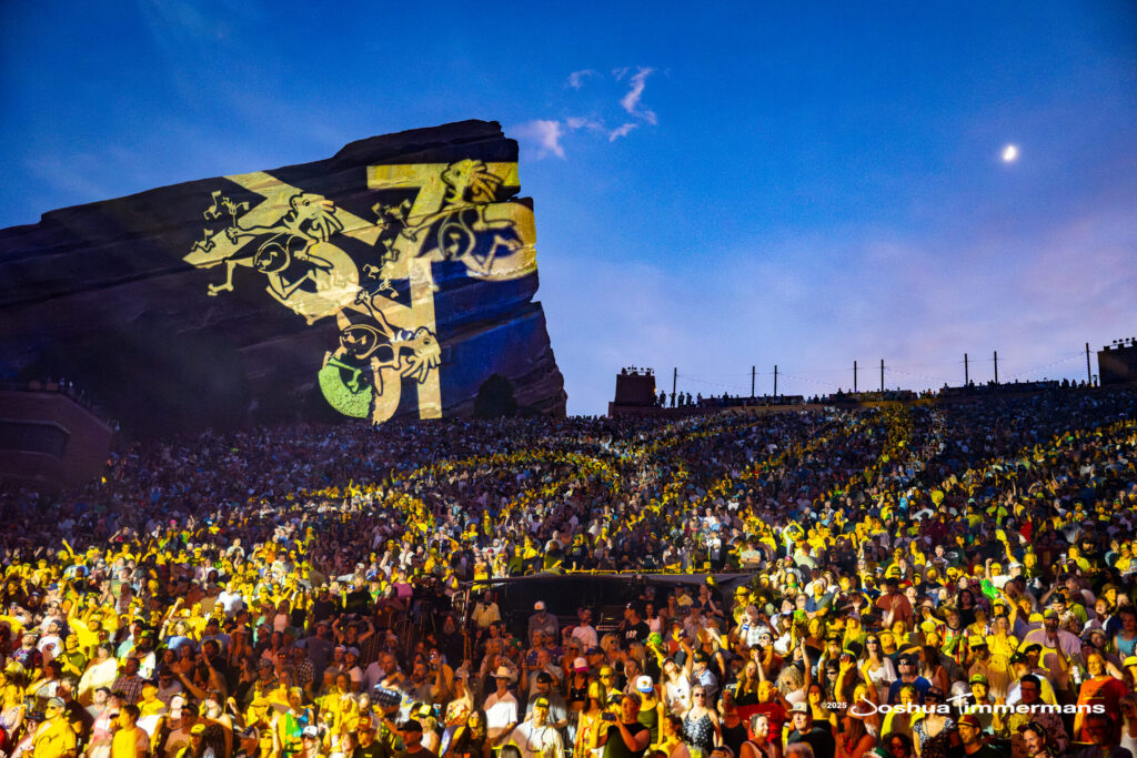 Photo from Widespread Panic&#039;s show at Red Rocks Amphitheatre in Morrison, CO on Sunday, June 29, 2025