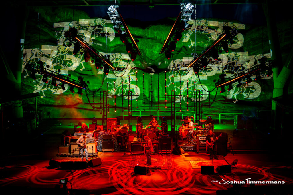 Photo from Widespread Panic&#039;s show at Red Rocks Amphitheatre in Morrison, CO on Sunday, June 29, 2025