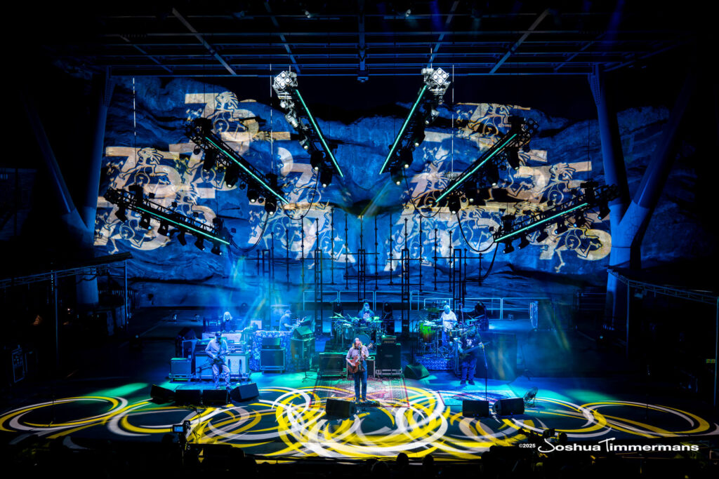 Photo from Widespread Panic&#039;s show at Red Rocks Amphitheatre in Morrison, CO on Sunday, June 29, 2025
