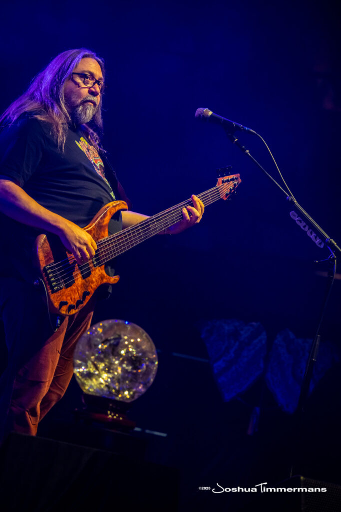 A moment from the Widespread Panic July 26, 2025 performance in Asheville, NC