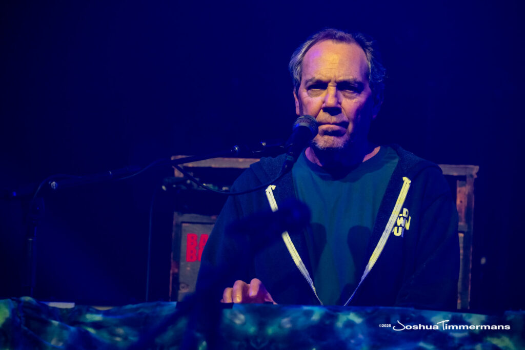 A moment from the Widespread Panic July 26, 2025 performance in Asheville, NC