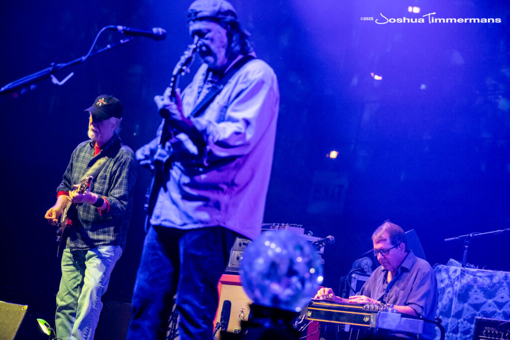 A moment from the Widespread Panic July 26, 2025 performance in Asheville, NC