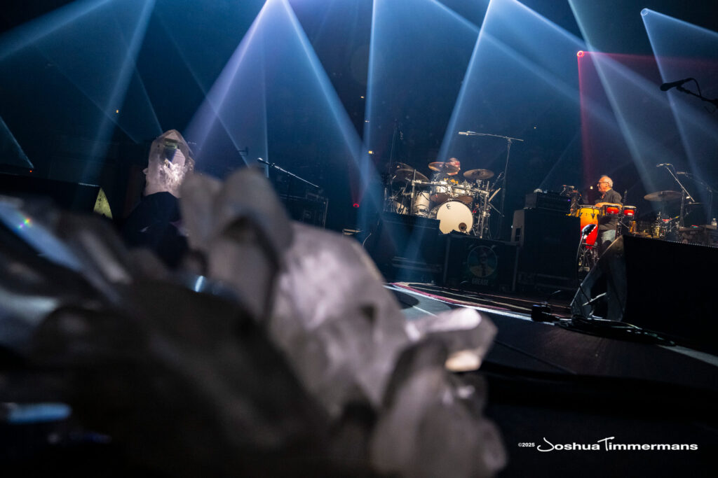A moment from the Widespread Panic July 26, 2025 performance in Asheville, NC