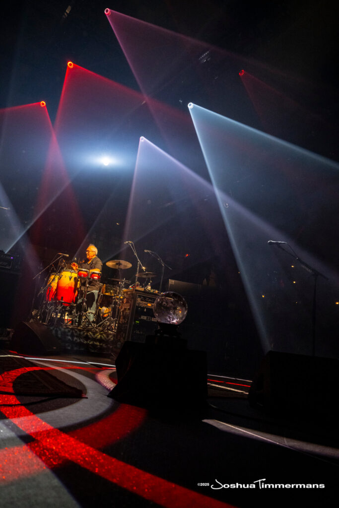 A moment from the Widespread Panic July 26, 2025 performance in Asheville, NC