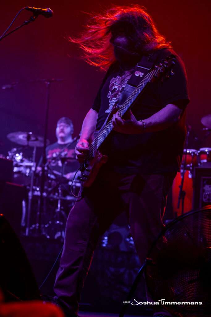 A moment from the Widespread Panic July 26, 2025 performance in Asheville, NC