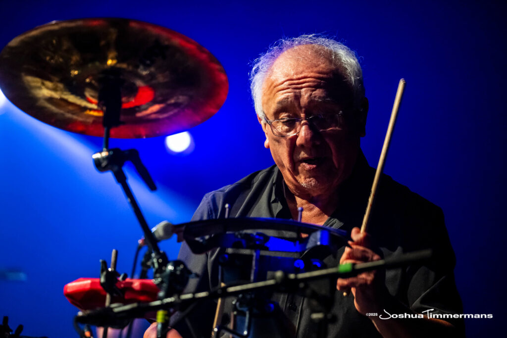 A moment from the Widespread Panic July 26, 2025 performance in Asheville, NC