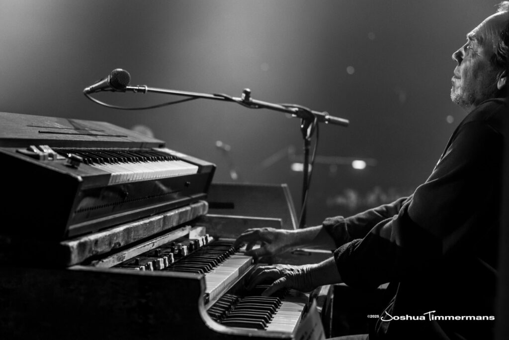 A moment from the Widespread Panic July 26, 2025 performance in Asheville, NC