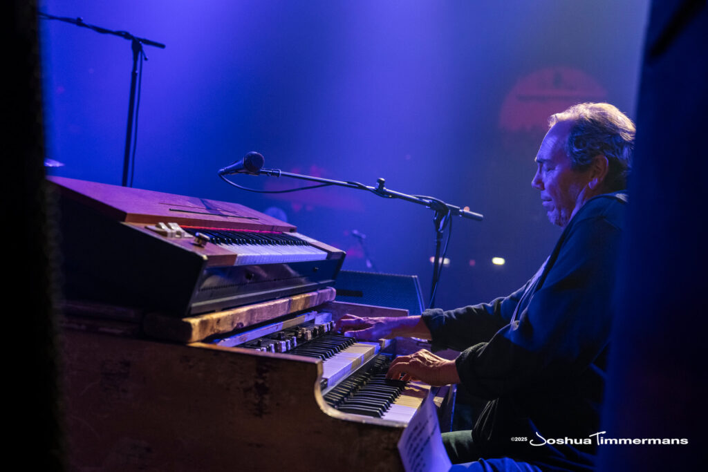 A moment from the Widespread Panic July 26, 2025 performance in Asheville, NC