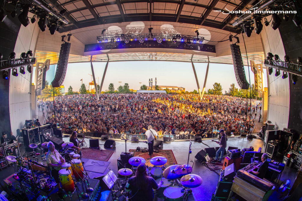 A moment from the Widespread Panic August 9, 2025 performance in Indianapolis, IN A moment from the Widespread Panic August 9, 2025 performance in Indianapolis, IN