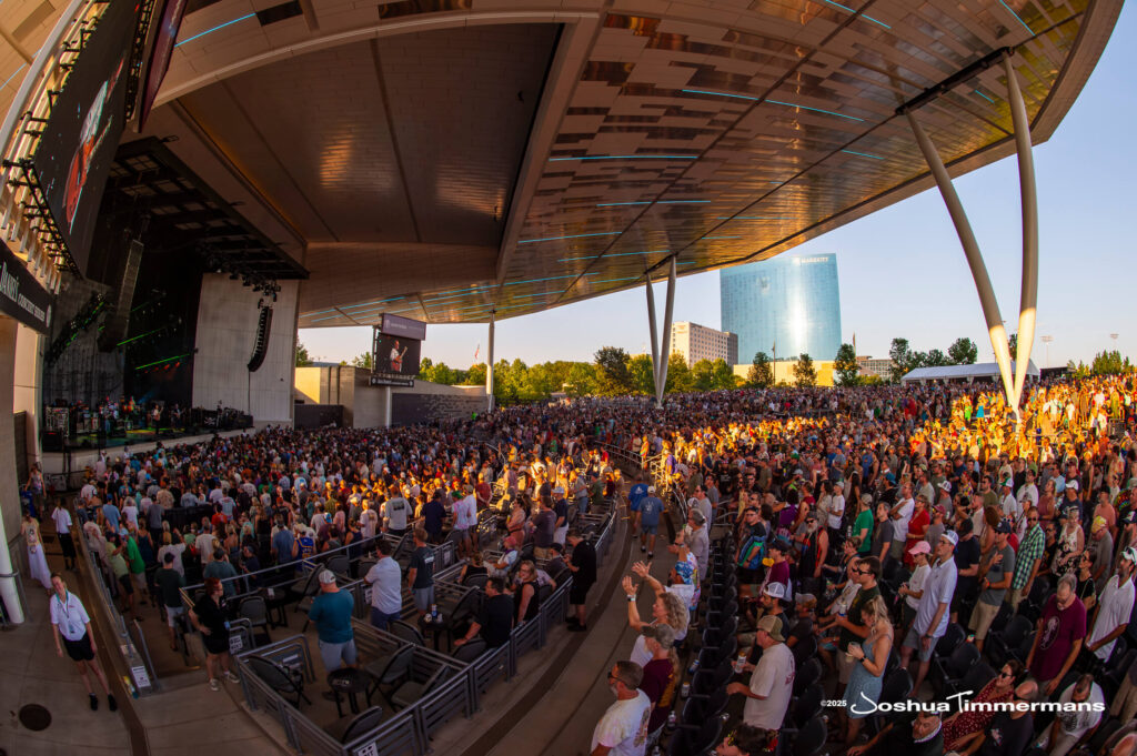 A moment from the Widespread Panic August 9, 2025 performance in Indianapolis, IN A moment from the Widespread Panic August 9, 2025 performance in Indianapolis, IN