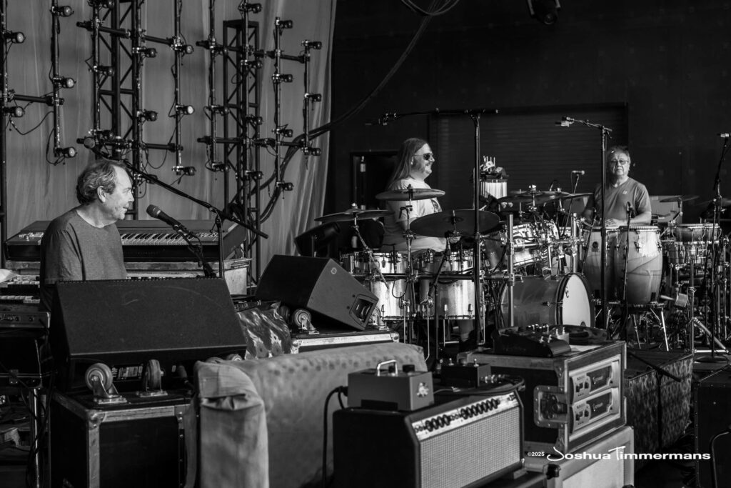 A moment from the Widespread Panic August 8, 2025 performance in Indianapolis, IN