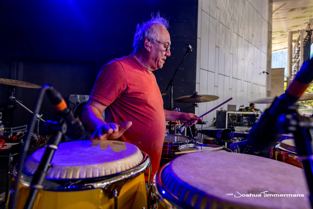 A moment from the Widespread Panic August 8, 2025 performance in Indianapolis, IN