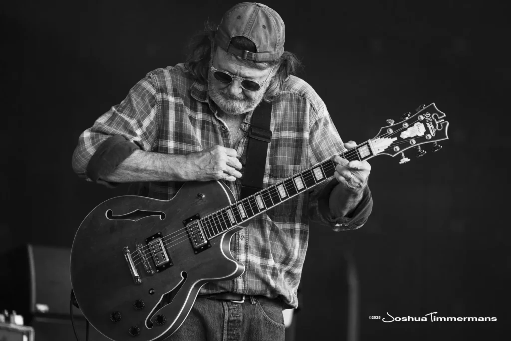 A moment from the Widespread Panic August 8, 2025 performance in Indianapolis, IN