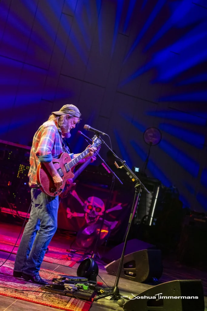 A moment from the Widespread Panic August 8, 2025 performance in Indianapolis, IN