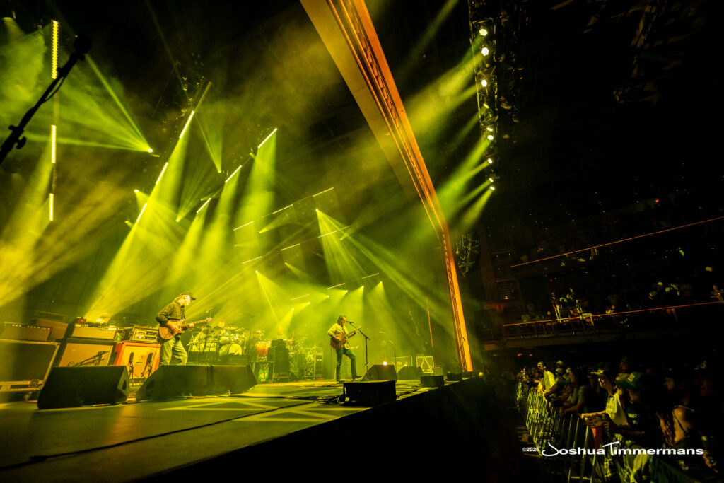 A moment from the Widespread Panic August 23, 2025 show at MGM Music Hall at Fenway in Boston, MA