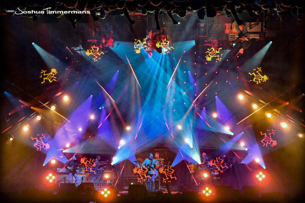 A moment from the Widespread Panic August 23, 2025 show at MGM Music Hall at Fenway in Boston, MA