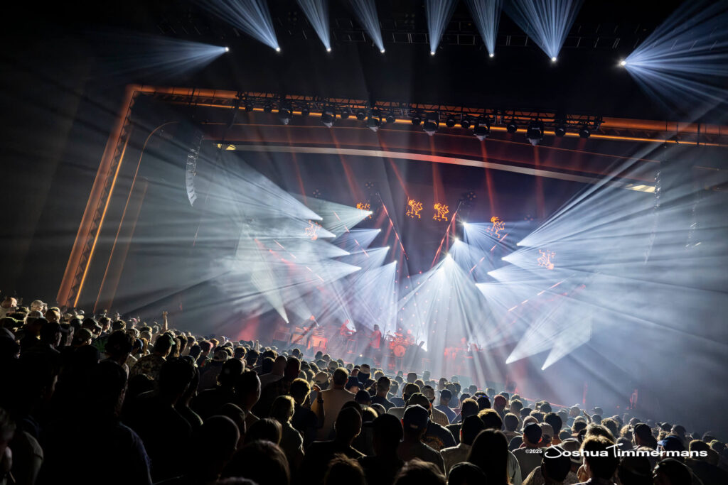 A moment from the Widespread Panic August 23, 2025 show at MGM Music Hall at Fenway in Boston, MA