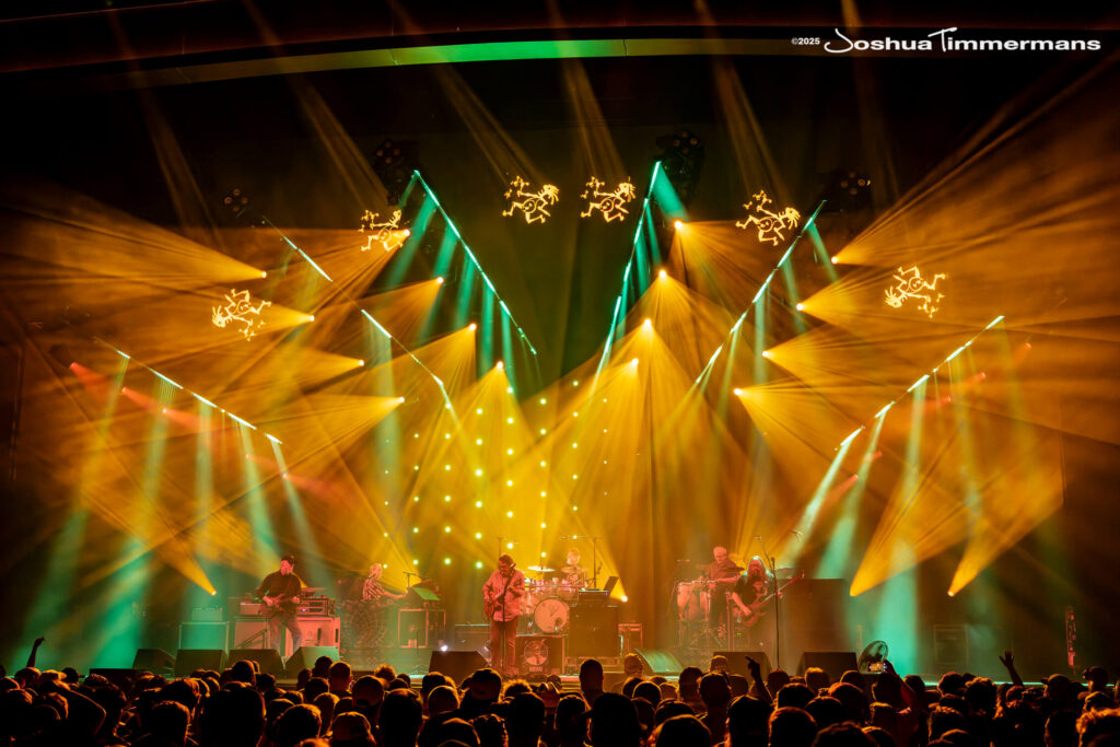 A moment from the Widespread Panic August 23, 2025 show at MGM Music Hall at Fenway in Boston, MA